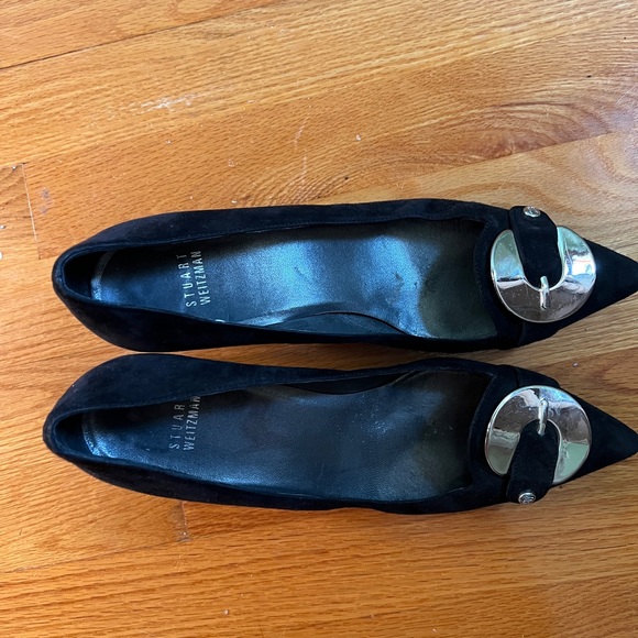 Stuart Weitzman Suede Heels - Picture 6 of 8
